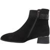 LORETTA VITALE C9673 BOOT - BLACK SUEDE