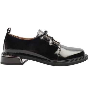 LORETTA VITALE C9678 SHOE - BLACK PATENT