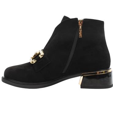 KATE APPLEBY CALDICOT BOOT - BLACK SUEDE