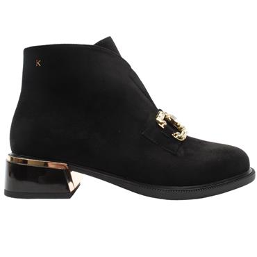 KATE APPLEBY CALDICOT BOOT - BLACK SUEDE