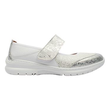 SOFTMODE VELCRO SHOE CAM - WHITE SILVER