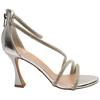 UNA HEALY CENTREFOLD SANDAL - SILVER