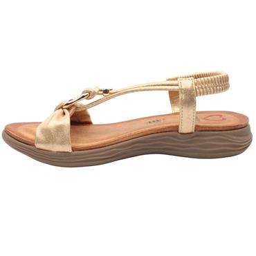 HEAVENLY FEET CHIME SANDAL - GOLD