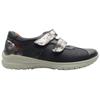 SOFTMODE CHRISSY VELCRO SHOE - NAVY MULTI