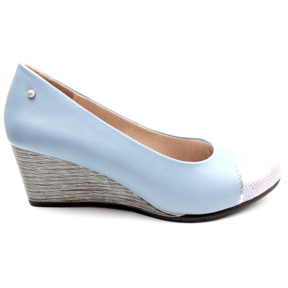 ZANNI &amp; CO CITADEL WEDGE SHOE BLUE