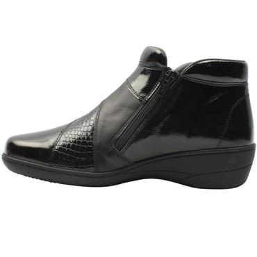 SOFTMODE CLARA ANKLE BOOT - BLACKCROC