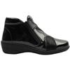 SOFTMODE CLARA ANKLE BOOT - BLACK PATENT