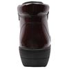 SOFTMODE CLARA ANKLE BOOT - WINE CROC