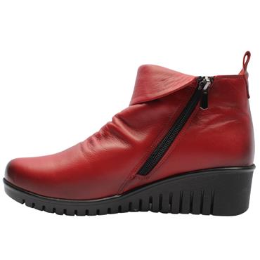 LOTUS CORDELIA BOOT - RED