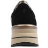 REMONTE D0T23 LACED SHOE - BLACK MULTI