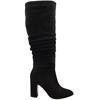REDZ D5491 KNEE HIGH BOOT - BLACK SUEDE