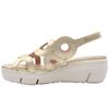 WONDERS D8282 SANDAL - GOLD