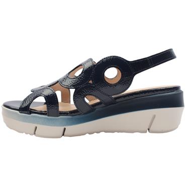 WONDERS D8282 SANDAL - NAVY