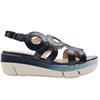 WONDERS D8282 SANDAL - NAVY