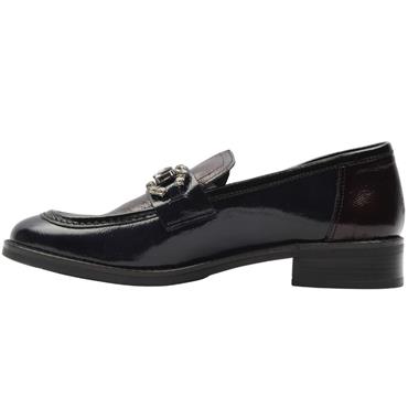 FLUCHOS D9118 SHOE - BURGUNDYNAVY