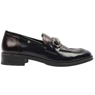 FLUCHOS D9118 SHOE - BURGUNDYNAVY