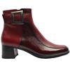 FLUCHOS D9199 ANKLE BOOT - BURGUNDY