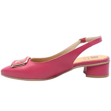 FLUCHOS D9514 SLING BACKO LOW SHOE - FUSHSIA
