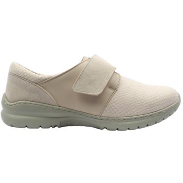 SOFTMODE VELCRO SHOE DABA - CREAM