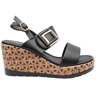 ZANNI & CO DAHAMA SANDAL - Black