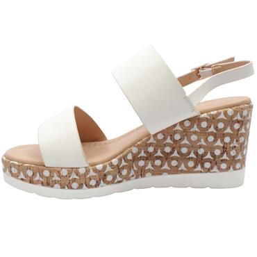 ZANNI & CO DAHAMA SANDAL - WHITE