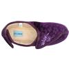 COZY TOES DAISY SLIPPER - PURPLE
