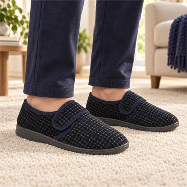 KYLEBAY DAVID SLIPPER - NAVY
