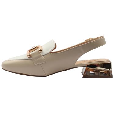 ZANNI & CO DIRAZ SHOE - NUDE MULTI