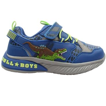BULL BOYS DNAL5268 TRAINER - BLUE GREEN
