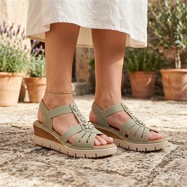 SUSST DOLLY26 SANDAL - SAGE
