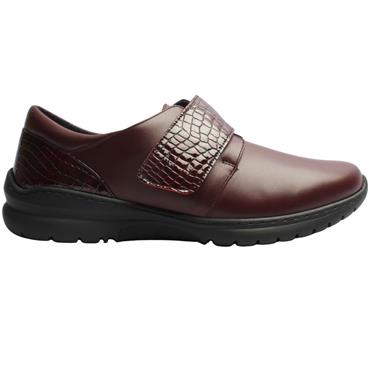 SOFTMODE DREW SHOE EEE FIT - BURGUNDY