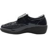 SOFTMODE ELMA VELCRO SHOE - NAVY MULTI
