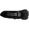 UNA HEALY ELVURA BOW SHOE - Black