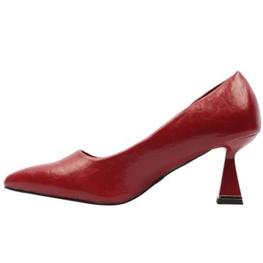 UNA HEALY ENDLESS SHOE - RED