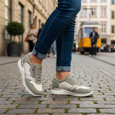 MEPHISTO EREEN SHOE - KHAKI