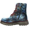 HEAVENLY FEET EVA JUNGLE VELOUR BOOT - BLUE