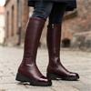 KATE APPLEBY EYBISTER BOOT - BURGUNDY