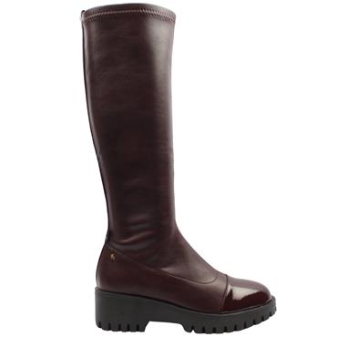 KATE APPLEBY EYBISTER BOOT - BURGUNDY
