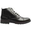 RIEKER F4512 LACED BOOT - Black