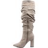 UNA HEALY FAMOUS FRIENDS BOOT - BEIGE