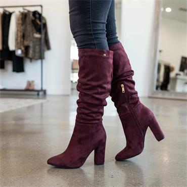 UNA HEALY FAMOUS FRIENDS BOOT - BURGUNDY