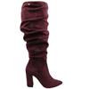 UNA HEALY FAMOUS FRIENDS BOOT - BURGUNDY