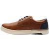 LLOYD AND PRYCE FINAU LACED SHOE - CAMEL