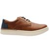 LLOYD AND PRYCE FINAU LACED SHOE - CAMEL