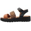 HEAVENLY FEET FLEUR SANDAL - BLACK MULTI