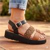 HEAVENLY FEET FLEUR SANDAL - BLACK MULTI