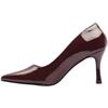 LUNAR FLH147MEGAN SHOE - BURGUNDY