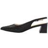 LUNAR FLH148MILAN SLINGBACK - Black