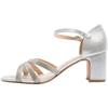 LUNAR FLH152ROSEANNE SANDAL - SILVER