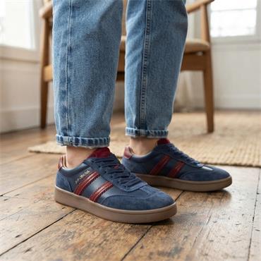 DRILLEYS FORTY ONE SHOE - NAVY